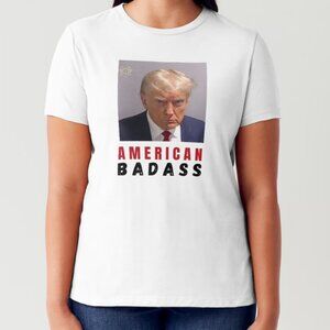 TRUMP 2024 - TRUMP Mug Shot - American Badass - Unisex